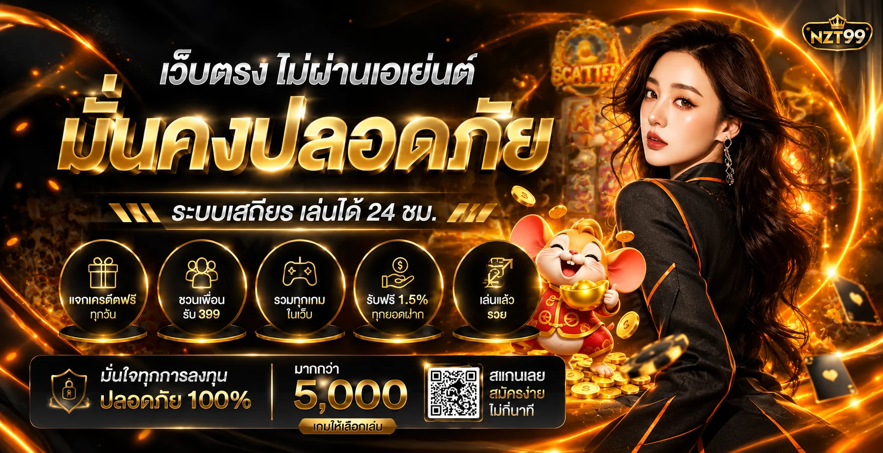 NZT99 โปรโมชั่นและเครดิตฟรีล่าสุด